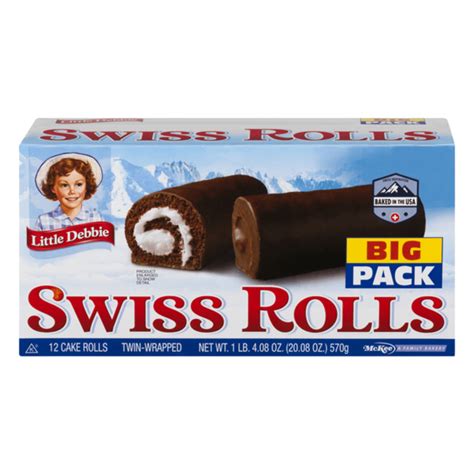 Little Debbie Swiss Rolls (12 ct) - Instacart