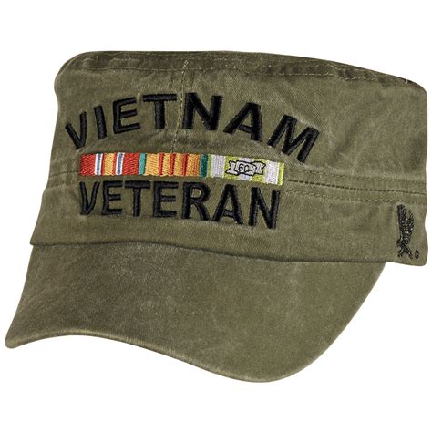 Vietnam Veteran Patrol Cap OD Green