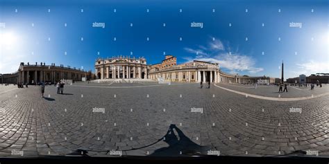 360° view of St Peter's Square - Alamy