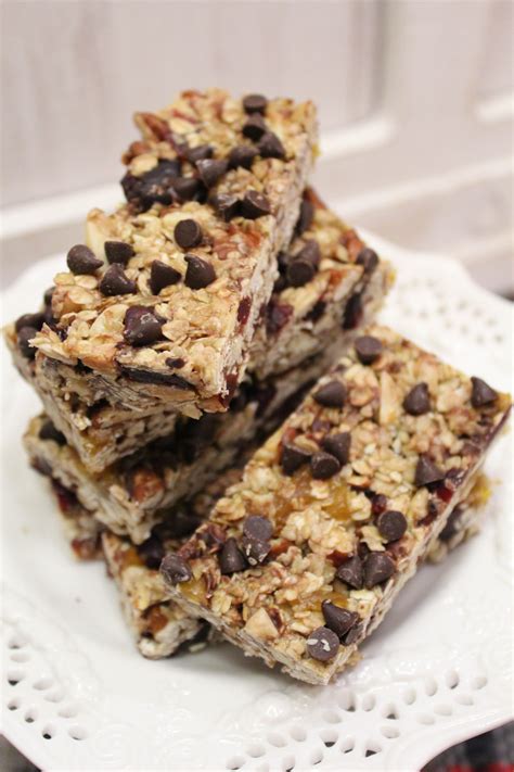 Chewy Granola Bars - Recipes Inspired by Mom