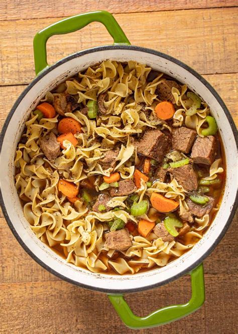 The BEST Beef Noodle Soup Recipe (So Easy!) - Dinner, then Dessert