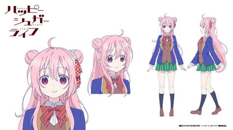 Crunchyroll - "Happy Sugar Life" TV Anime Reveals Main Character Designs