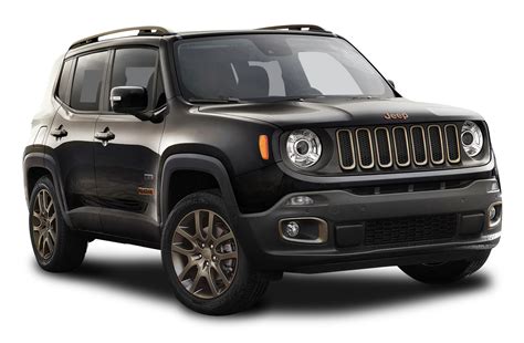 Download Black Jeep Renegade Car PNG Image for Free