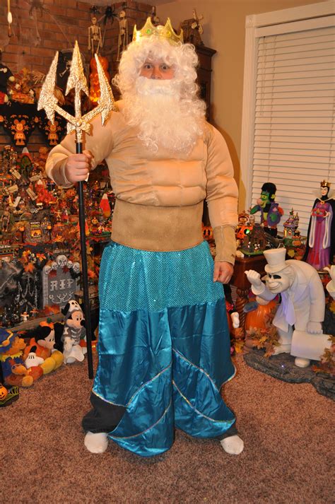 Halloween Costume - Disney Little Mermaid - King Triton Costume www ...