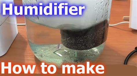 How to make a Humidifier DIY | Homemade humidifier, Humidifier diy ...