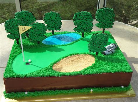 30+ Creative Photo of Golf Birthday Cakes - davemelillo.com | Golf ...