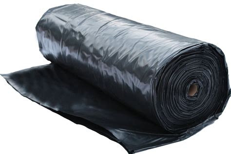 Buy Plastic Sheeting Heavy Duty Black 6 Mil Roll (20'x 100') Online at ...