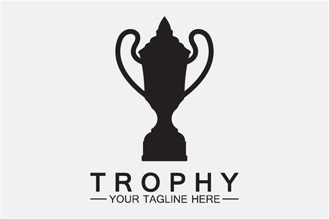 Trophy Vector Logo Icon Template Graphic by kosunar185 · Creative Fabrica