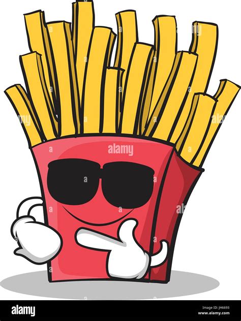 Cartoon fries hi-res stock photography and images - Alamy