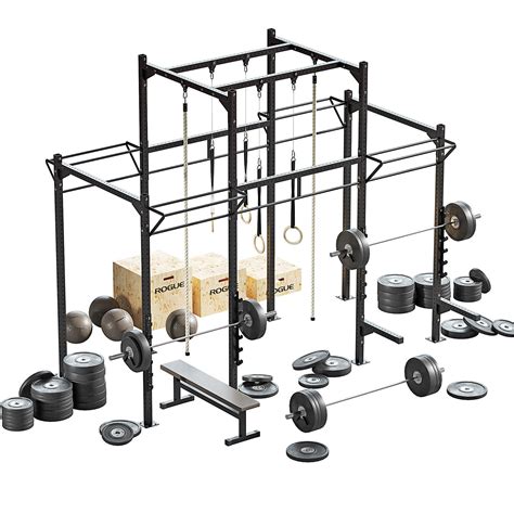 Crossfit set equipment 3D model | CGTrader