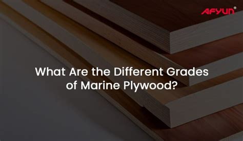 What is Marine Plywood? What Are Its Various Grades?