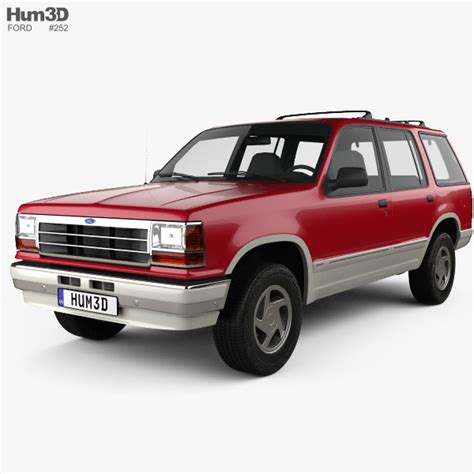 Ford Explorer 1994 3D model - Vehicles on Hum3D