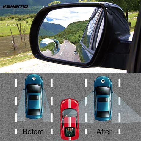 Adjustable Auxiliary 2PCS 1pair Blind Mirror Truck Parts Vehicle Trucks ...