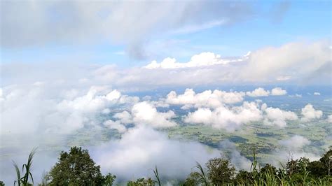 Landscape beautiful morning fog and clear sky in winter 33094438 Stock ...