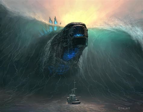 New Godzilla fan art depicts a scene we all would love to see brought ...