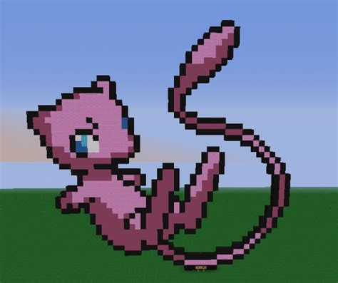 PixelArt - Mew::.. by xChesirex on DeviantArt