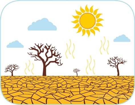 Drought desert cartoon composition Royalty Free Vector Image - Clip Art ...