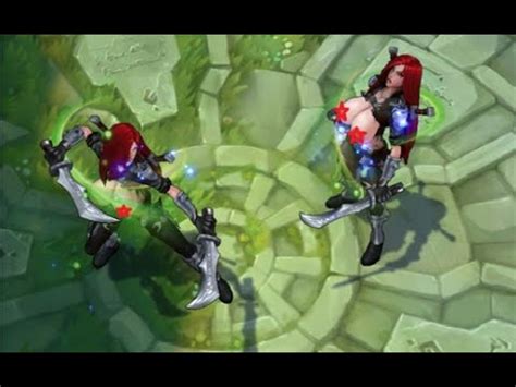 mod skin lol - custom skin katarina Dult - YouTube