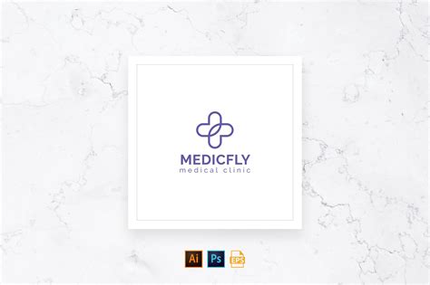 Medical Clinic Logo Graphic by Amber Graphics · Creative Fabrica