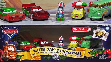 Cars Story-Tellers Lightning McQueen Ramone Guido Luigi Fillmore Mater ...