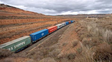 España, vagón de cola del transporte ferroviario de mercancías: solo el ...