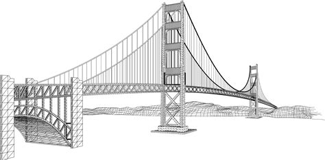 Bridge Sketch at PaintingValley.com | Explore collection of Bridge Sketch