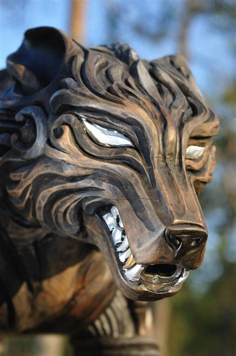 80 best Woodcarving wolf images on Pinterest | Carving, Wood carvings ...