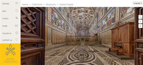 360 Virtual Tour of Sistine Chapel in Vatican City