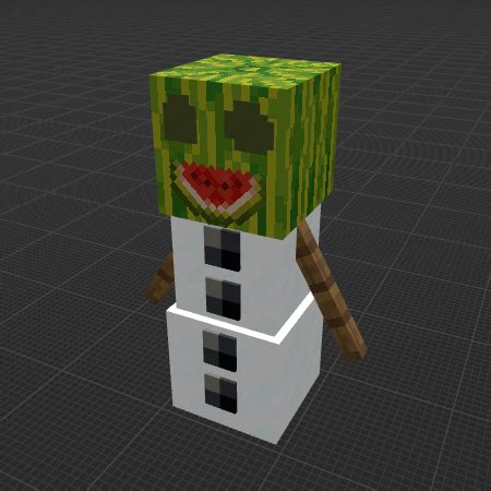 Melon Golem (Minecraft Earth) - Block Display Models