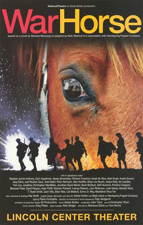 War Horse (Broadway) Movie Posters From Movie Poster Shop