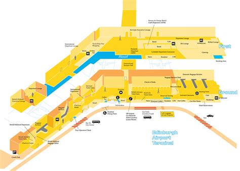 EAL-new-terminal-map | Map illustration for information broc… | Flickr ...