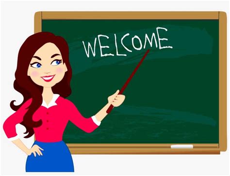 Student Teacher Blackboard Education - Blackboard With Teacher Clipart ...