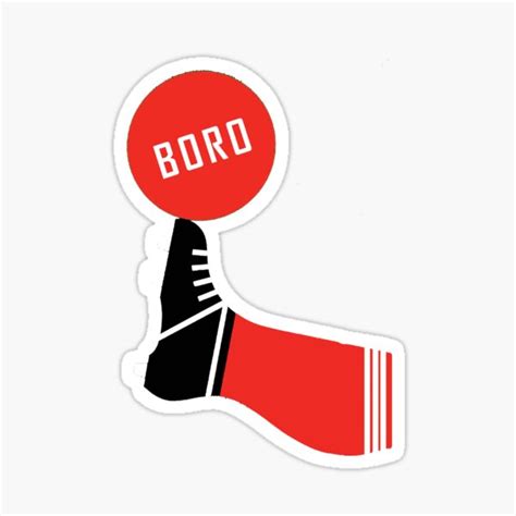 "Boro Football mfc" Sticker for Sale by Luckythelab | Redbubble