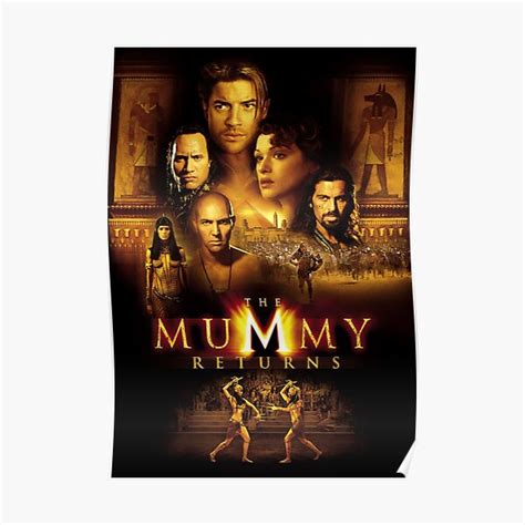 "The Mummy Returns" Poster for Sale by DAG-Trejd | Redbubble