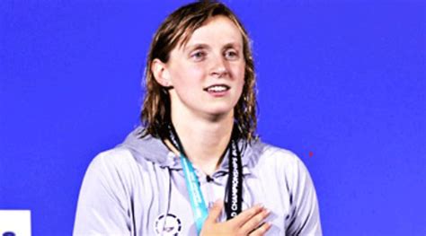 World Cup - World record by : Katie Ledecky - Telegraph India