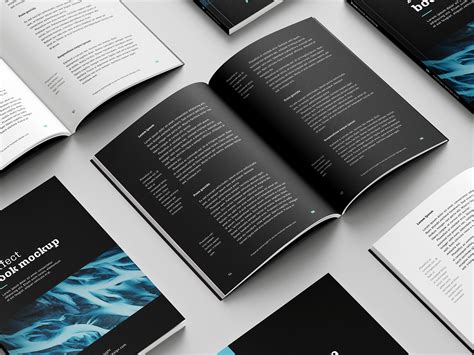 Free Softcover Book Mockup Set