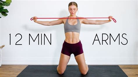 12 min UPPER BODY RESISTANCE BAND Workout (At Home) – FastestWellness