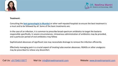 PPT - Tubo Ovarian Abscess: Symptoms Causes Treatment | Dr Neelima ...