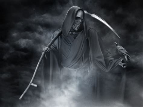 Grim reaper illustration, death, Grim Reaper, artwork, fantasy art HD ...