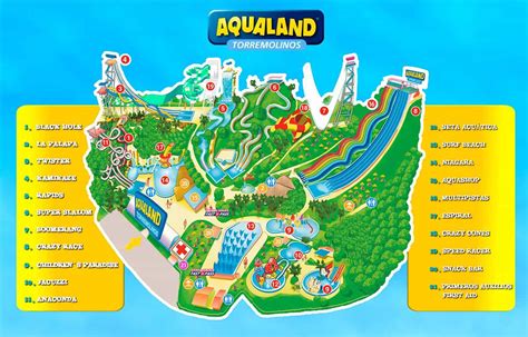 Enjoy the summer with the water park Aqualand in Torremolinos