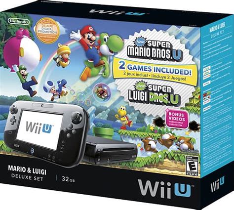 Customer Reviews: Nintendo Wii U Deluxe Set with New Super Mario Bros ...