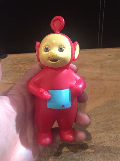 Vintage Teletubbies Figure PO Red Teletubbies 5 inch PVC | Etsy