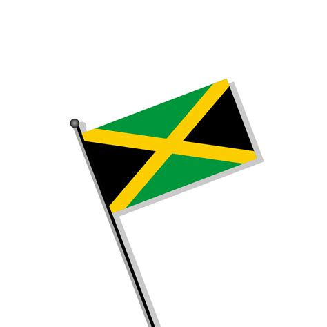 Illustration of Jamaica flag Template 13371161 Vector Art at Vecteezy