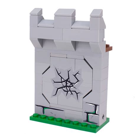 Castle Wall (Breakable) - Custom LEGO Castle Modular Building Set – The ...