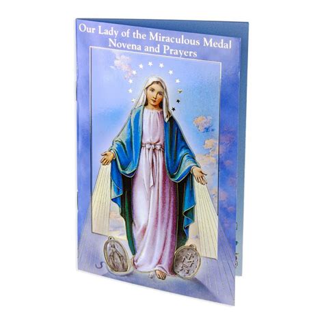 Our Lady of the Miraculous Medal Novena and Prayers Booklet