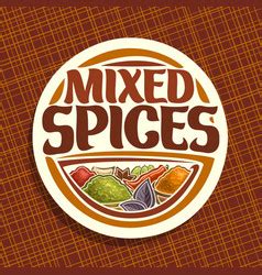 Logo for spices Royalty Free Vector Image - VectorStock