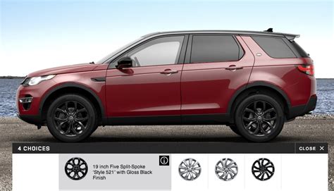 Land Rover Discovery Sport colors, interior and wheel option