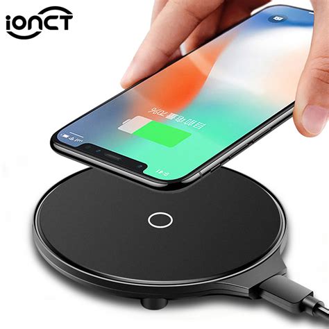 iONCT QI Wireless Charger For iPhone X 8 Plus XR XS Max For Samsung S8 ...