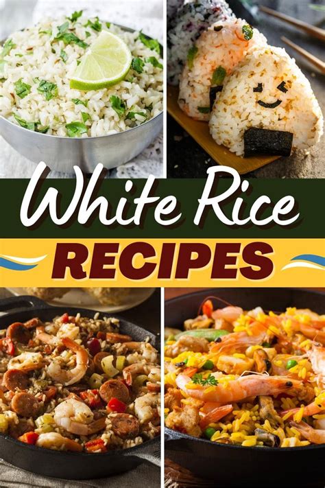 25 Easy White Rice Recipes You'll Love - Insanely Good