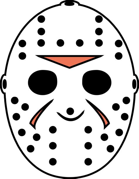 Jason Voorhees Mask PNG Image